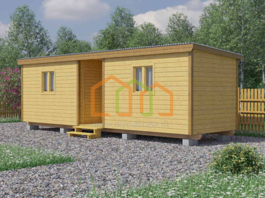 Дачная бытовка эконом Фуксия - 9 (С)