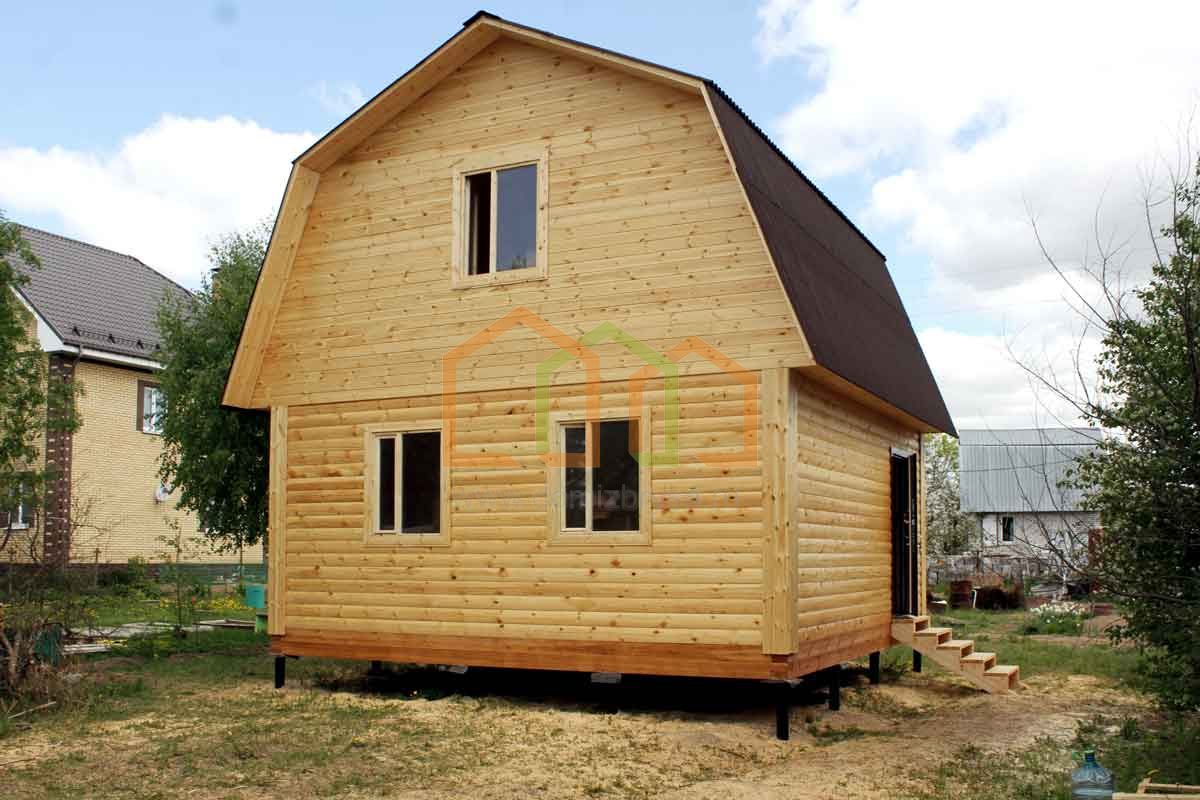 ДОМ ИЗ БРУСА 6Х6